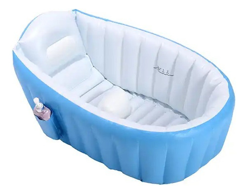 Piscina Bañera Tina Inflable Para Bebes 88x58x28cm