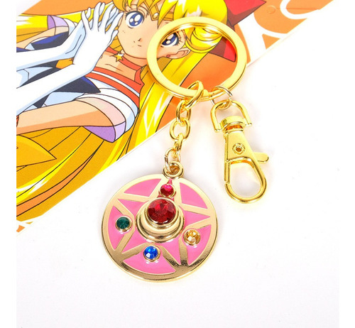 Sailor Moon Tsukino Usagi Transfiguração Chaveiro 5uds