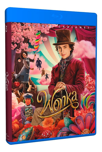 Wonka (2023), Bluray Bd25, Latino