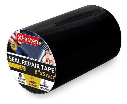 Xfasten Waterproof Patch Seal Repair And Leak Shield Tape, 6