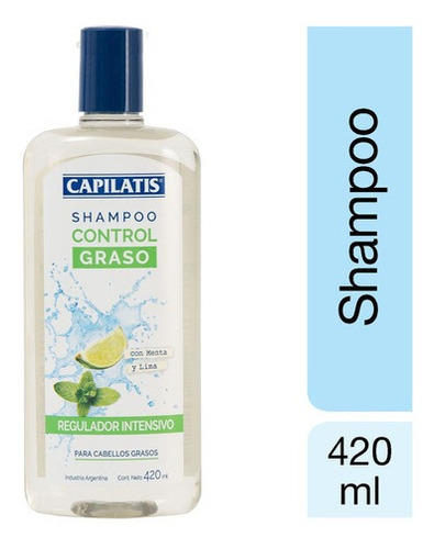 Shampoo Control Graso Regulador Intensivo Capilatis 420ml