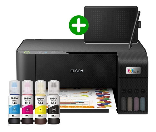 Impresora Epson L3210 Multifunción Ecotank + Wacom Ctl472