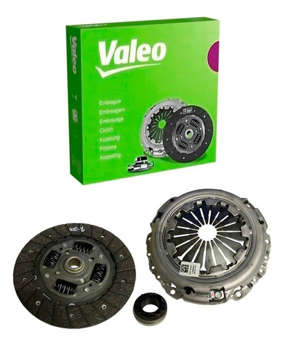 Kit Embrague Valeo Citroen Peugeot 106 206 Qubo 1.4 Tu3jp   