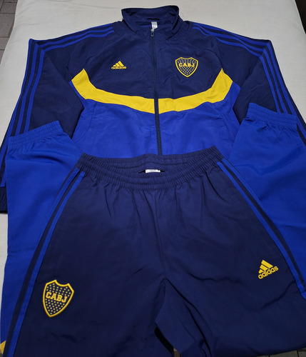 Conjunto Boca Juniors Woven M Azul