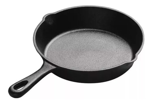 Sartén De Cocina Hondo Hierro Fundido 20 Cm De Diámetro