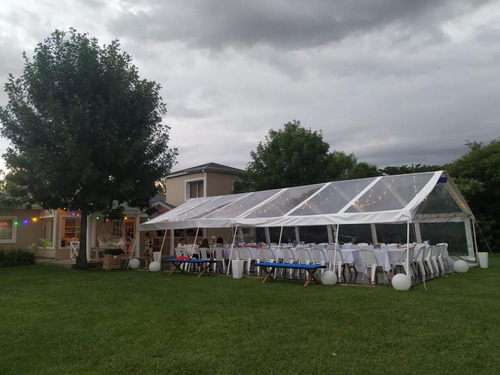 Imagen 7 de 10 de Gazebos Carpas Estructurales Transparentes Pisos Pista Bodas