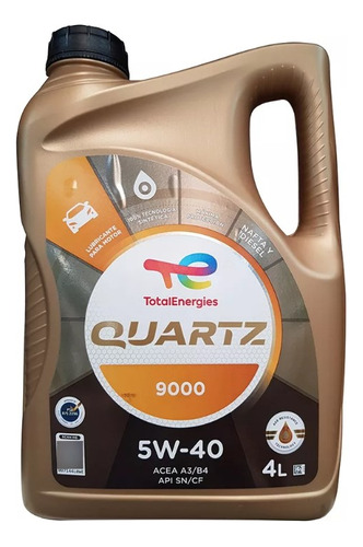 Aceite Quartz 5w40 4 Litros Peugeot Partner 1.6 16v Hdi 2016