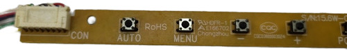 Placa Funções Menu Monitor Intelbras Lm1751w (ml249) (Usado)