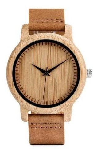 Reloj De Bambú Para Hombre Mr. Woods