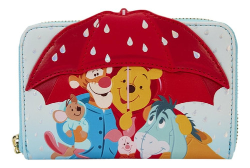 Cartera Loungefly Disney Winnie The Pooh Rainy Day Roja