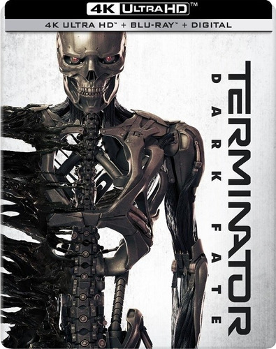 Terminator Dark Fate Steelbook 4k Ultra Hd + Blu-ray Nuevo  
