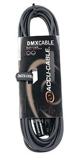 Adj Products Ac3pdmx25 25 Ft Cable Pin De 3 Pines Para Produ