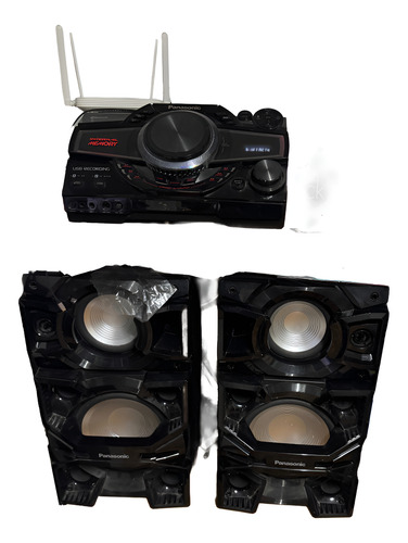 Maxicomponente Panasonic Sc-max5500lx 2400w Rms Negro 2400 W (Usado)