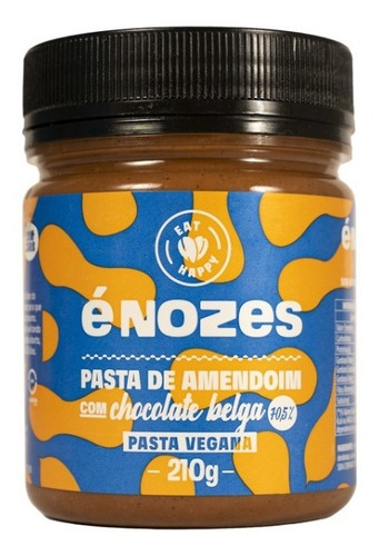 Pasta De Amendoim Com Chocolate Belga 70,5%