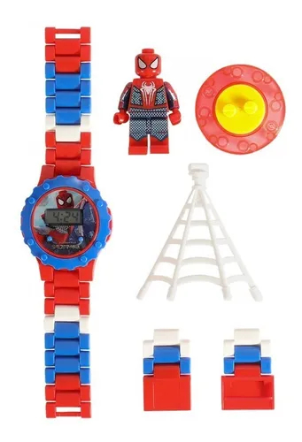 Reloj de spiderman con luz sale