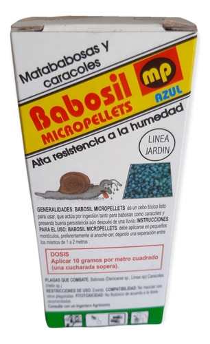 Mata Babosas Babosil Micropelet, Aguanta El Agua!!!!!  