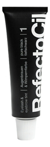 Tinte para pestañas y cejas RefectoCil Black Eyebrow Dye 1.0, 15 ml/15 g