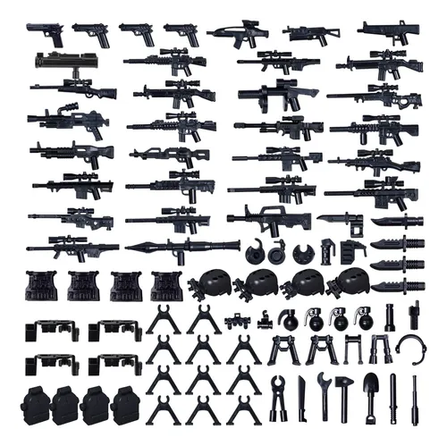 Paquete De Armas, Accesorios Militares, Juguetes Himirich, M