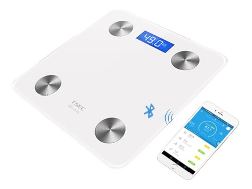 Balanza Pesa Digital Bluetooth Inteligente App Smart Imc Bañ