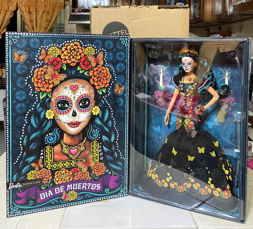 Barbie Dia De Muertos 2019 Con Caja Mattel A Msi (Usado)