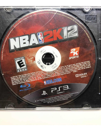 Nba 2k12 Ps3 (Usado)