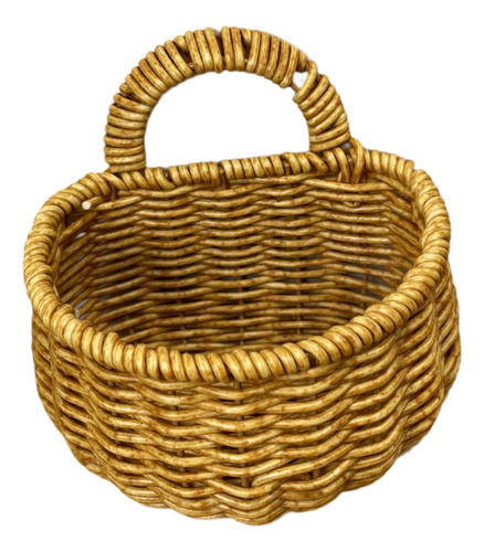 Canasta De Colgantes Imitación De Rattan Canasta De