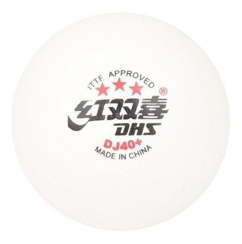 6 pelotas de tenis de mesa de 3 estrellas Dhs Dj40+ Pro Tour Ittf