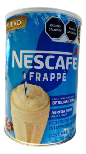 Nescafe Frappe Capuccino Frio Bebida En Polvo Bote De 1.5 Kg