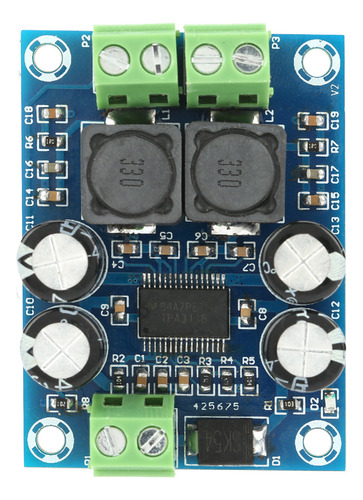 Placa Amplificadora Mini Tpa3118 Amplificador De Potencia De