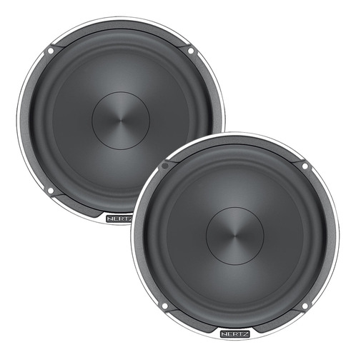 Hertz Un Par De Woofer Mp-1653 Millie Pro De 6.5 Pulgadas Co