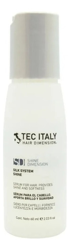 Tec Italy Shine Silk System Serum Cabello Anti Frizz X 60ml