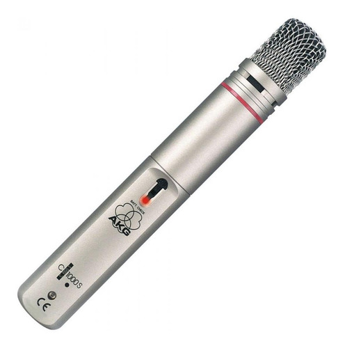 Micrófono AKG C1000 S Condensador Cardioide color silver