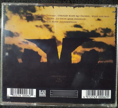 Bathory Twilight Of The Gods (Usado)