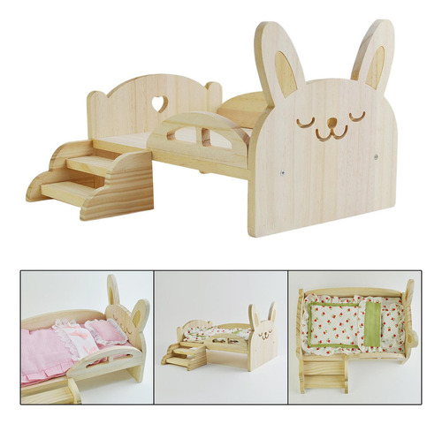 Muñeca De Simulación Cama En Miniatura Juego De Muñecas