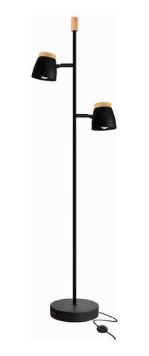 Lámpara De Pie Climb 2 Luces Direccional Led Diseño
