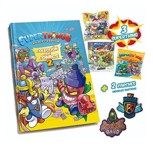 Libro Libro Coleccionista Comics Superthings Max - Series