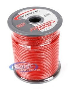  Scosche 10awg Primary Wire, Red