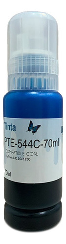 Botella De Tinta Compatible Epson 544c Cian L1110 L3110 L315