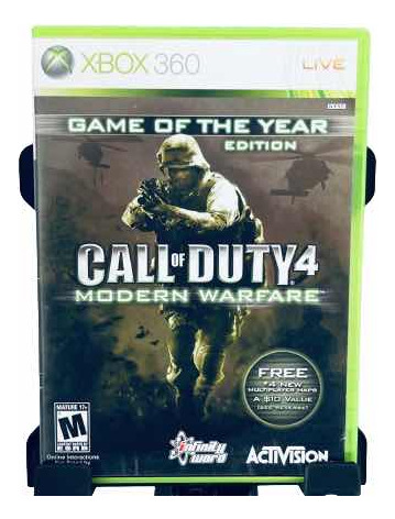 Videojuego Para Xbox 360 - Call Of Duty 4 Modern Warfare