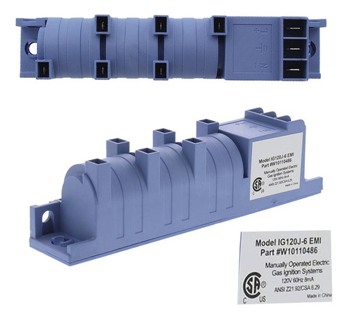 Modulo De Estufa Whirlpool W10110486 Original