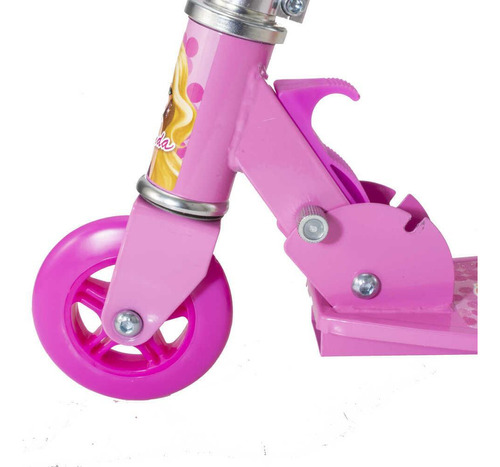 Patinete Rosa Menina 9 10 11 12 13 Anos Suporta Até 50 Kg