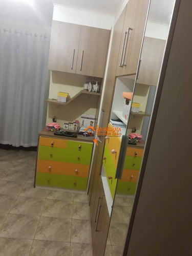 Imagem 3 de 11 de Sobrado Com 2 Dormitórios À Venda, 108 M² Por R$ 450.000,00 - Jardim Santa Cecília - Guarulhos/sp - So0720