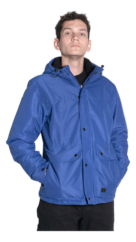 Campera Krausse Reversible Azul Francia Aire Libre