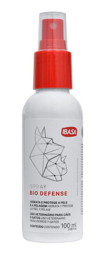 Bio Defense Spray Hidratante Protetor Cães E Gatos 100ml