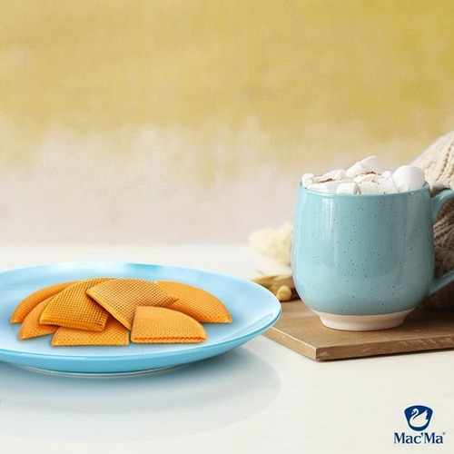 Galletas Finas Cisne Macma Wafer Abanico Chocolate Lata Lujo