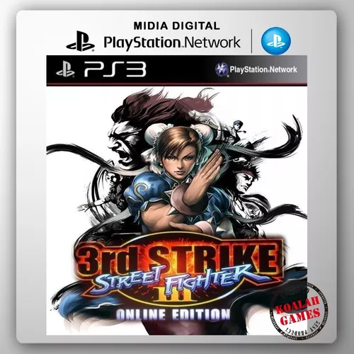 Street Fighter 3 Third Midia Digital Ps3 - WR Games Os melhores jogos estão  aqui!!!!