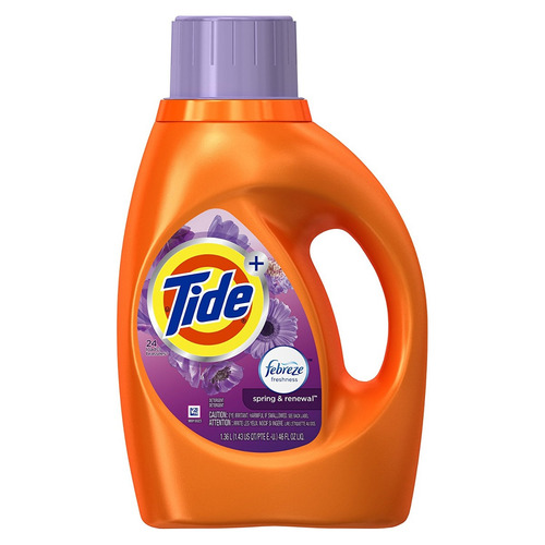 Tide Líquido Detergente De Lavandería, Primavera Y Renovació