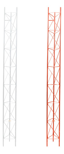 Tramo De Torre Arriostrada 3mx30cm,. Zonas Secas. Pintada