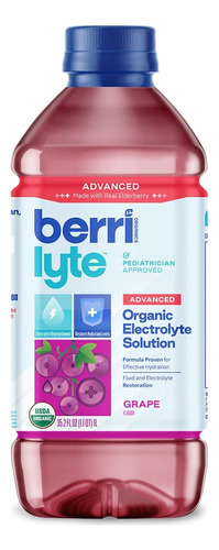 Berri Lyte Advanced Solución De Electrolitos Orgánicos A