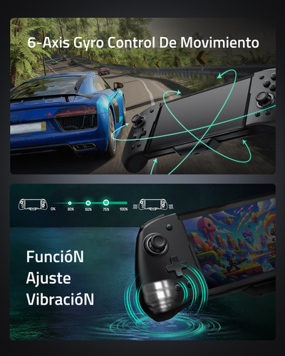 Funlab One-piece Luminous Joypad Control Para Switch/oled